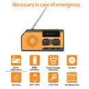 10000mAh Emergency Solar Power Radio USB Charging Hand Crank Radio