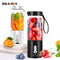 6 Blades  Mini Home Wireless fruit juicer machine Food Processor Maker Juice Extractor