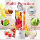 Portable Blender 600ML Electric Juicer Fruit Mixers 4000mAh USB