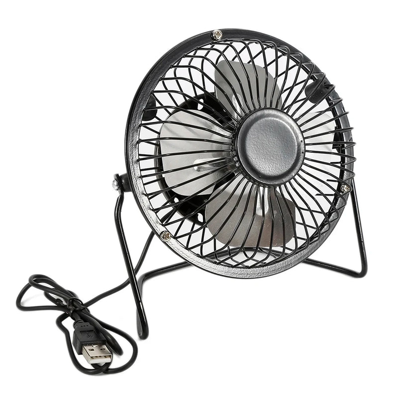 4-inch USB Strong Wind Silent MINI Fan Desk 360 Degree Rotatable Summer Cooling fan