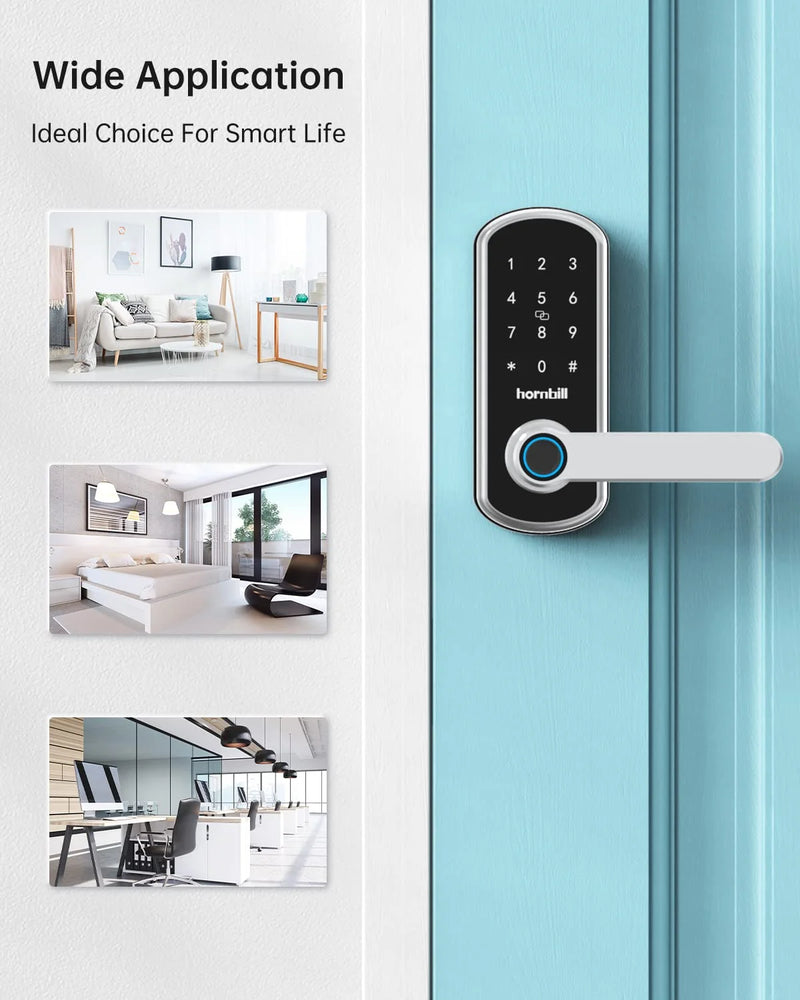 Fingerprint Smart Door Lock Biometric Digital Keyless  Electronic Locks  For Home Safe