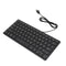 German/Russian/French Keyboard 78 Keys Mute Ultra Thin USB Wired Computer Keyboard