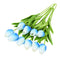 10PCS Fake Tulips Artificial Flower Real Touch for Home Decoration