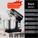 BioloMix Kitchen Food Stand Mixer, Blender, Quiet Motor, Cream Egg Whisk, Whip Dough Kneader