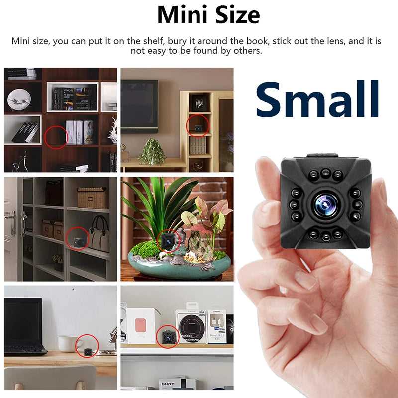 Wifi Mini Camera HD Night Vision Camcorder Wireless DVR