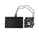 Portable 10W 12V Dual Solar Exhaust Fan Air Extractor