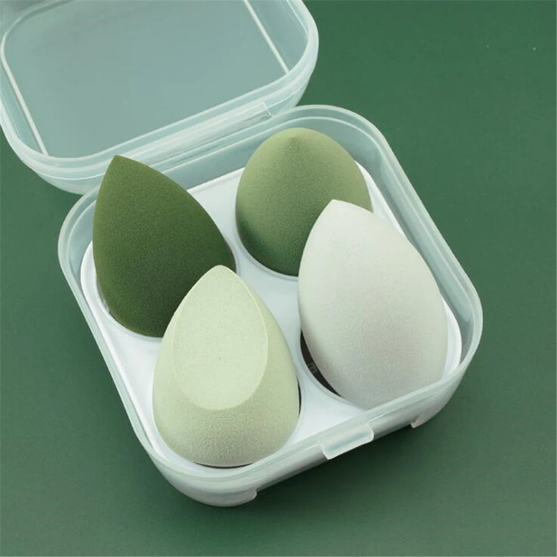 3/4pcs Makeup Sponge Blender Beauty Egg Cosmetic Puff Foundation Sponges Powder