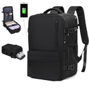 Women's laptop backpack, waterproof travel leisure backpack for men, with shoe