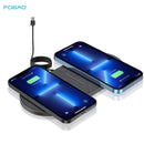 2 in 1 40W Wireless Charger for Samsung S23 S22 20W