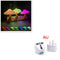 LED Night Light Mushroom Wall Socket Lamp EU US AU Plug Warm-White light.