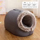 Autumn And Winter Fleece-lined Cat Nest Closed Sleeping Bag