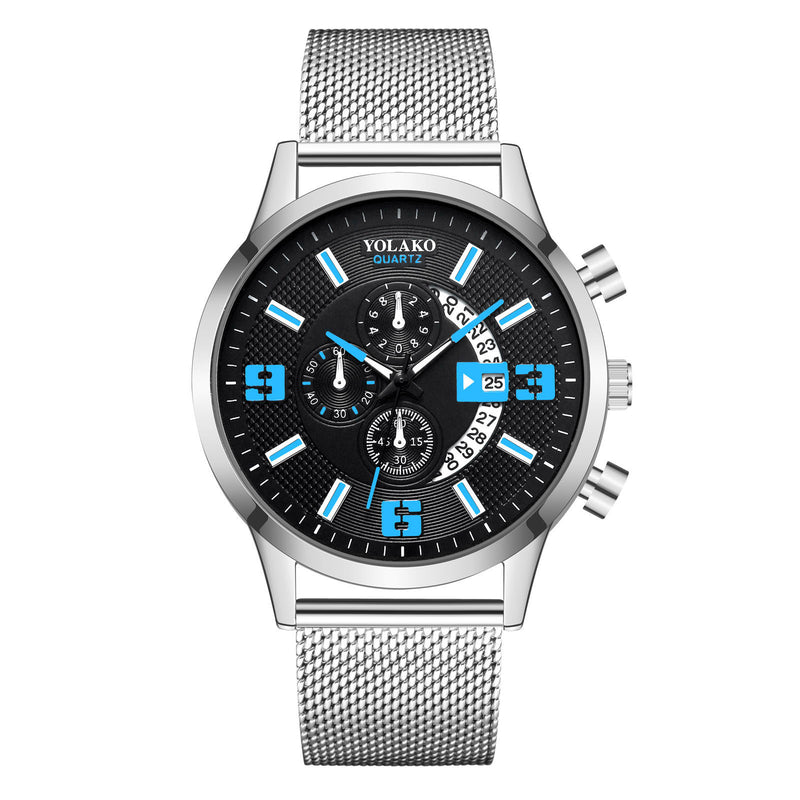 Fashion Big Digital Calendar Men's Watch