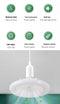 Screw Mouth Electrodeless Dimming Led Ceiling Ceiling Fan Lights