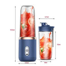 6 Blades Electric Juicer Cup for Travel Portable Juicer Blender