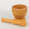 Imitation Solid Wood Manual Garlic Masher Garlic Mortar Kitchen Tool