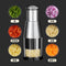 Garlic Crusher Onion Chopper Multipeler Vegetables Chopper Manual Garlic Press Machine Garlic Squeezer Kitchen Gadget