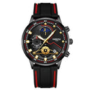 True Three Eyes Six Hands Quartz Men's Watch