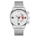 Fashion Big Digital Calendar Men's Watch